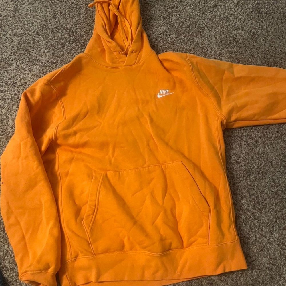 Nike Orange Hoodie
